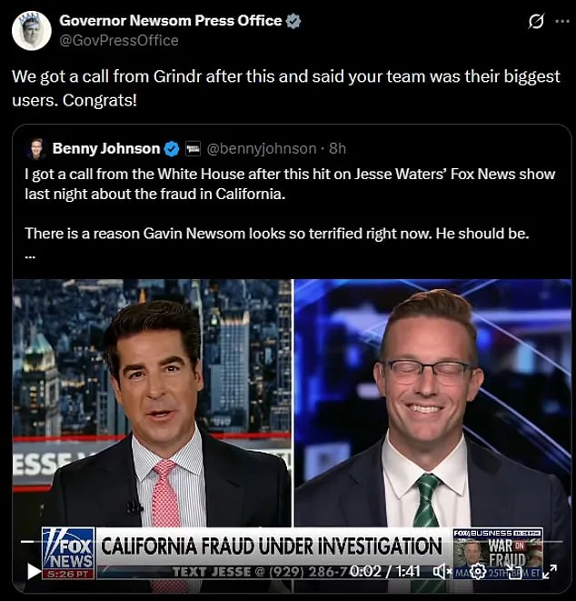 Governor Newsom Slams Journalist Over Grindr and Corruption Accusations