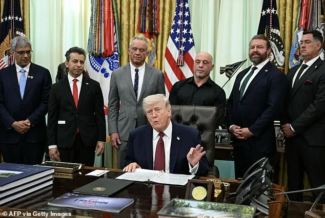 Trump Signs Order to Accelerate Psychedelic Research After Rogan Visit