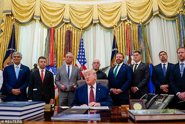Trump Signs Order to Accelerate Psychedelic Research After Rogan Visit