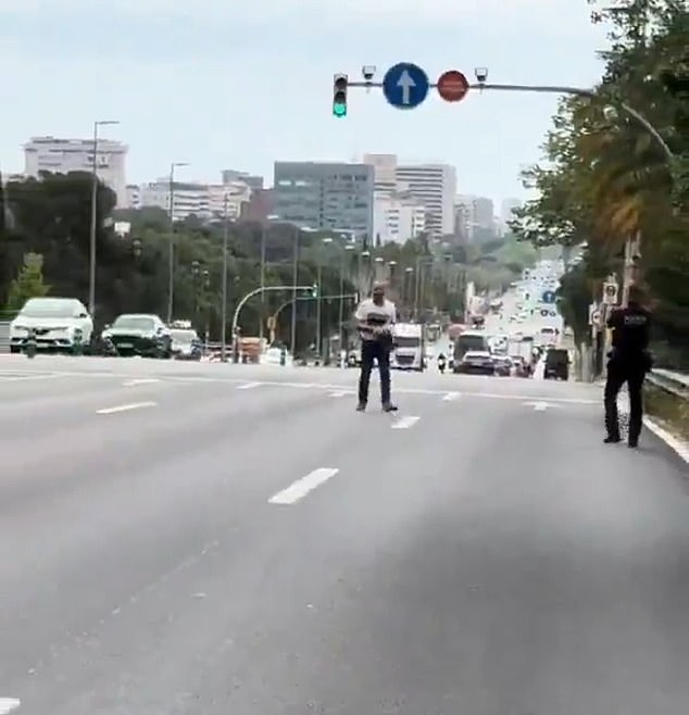 Suspect caught after stabbing victim in Barcelona suburb attack