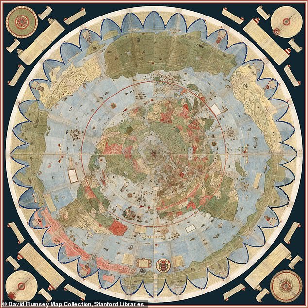 Ancient 1587 map appears to pinpoint biblical resting place of Noah's Ark.