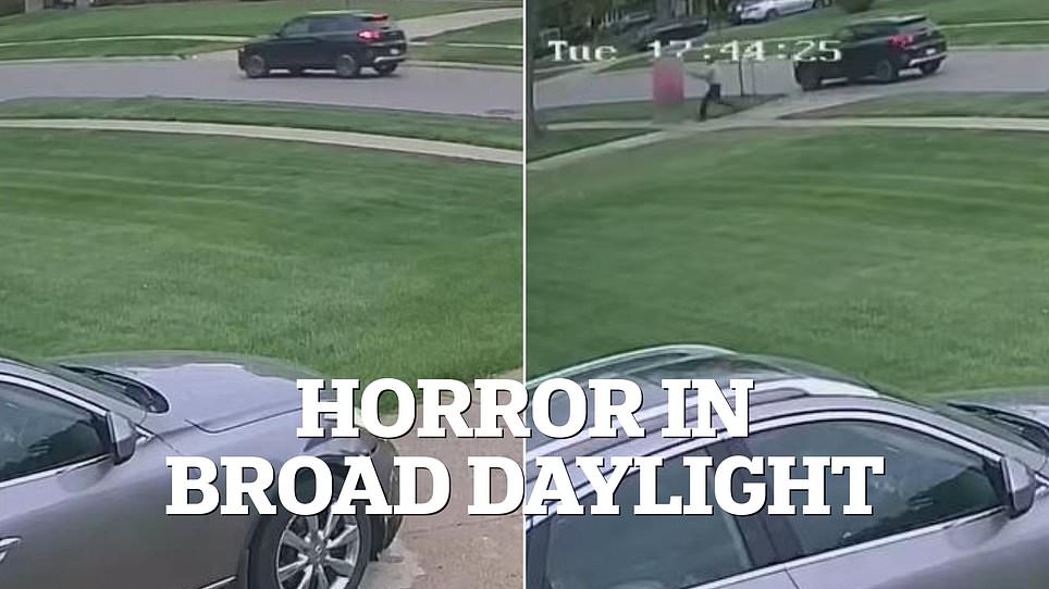 Michigan'da 14 yaşındaki kızın saldırıya uğraması güvenlik kamerasında kaydedildi