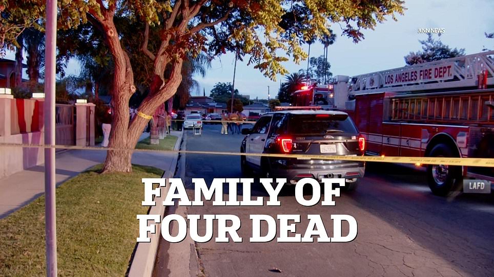 LA Police Investigate Tragedy: Mother Allegedly Killed Family of Four in North Hills