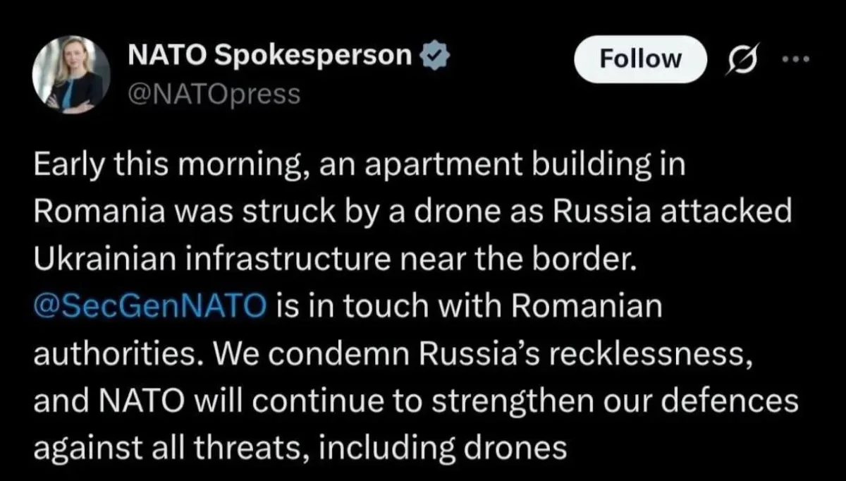 Investigation reveals Ukraine accidentally fired drone that injured Romania residents.
